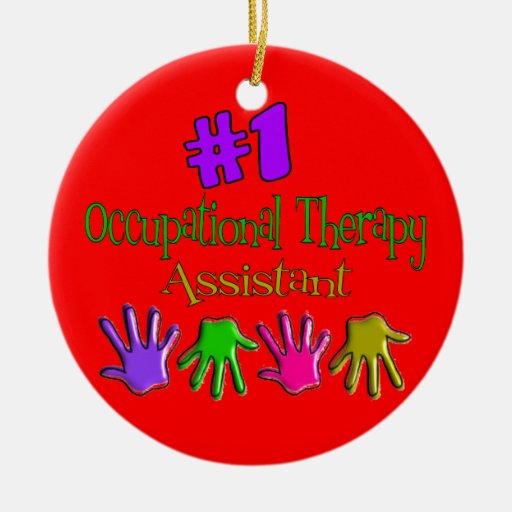 Occupational Therapy Assistant Christmas Ornament