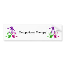 Occupational Therapy Bumper Sticker bumper stickers