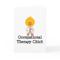 Occupational Therapy Chick Greeting Card