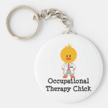 Occupational Therapy Chick Keychain