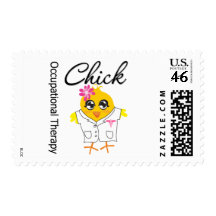 Occupational Therapy Chick Postage Stamps