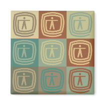 Occupational Therapy Pop Art magnets by 1000suns Occupational Therapy Pop Art magnets