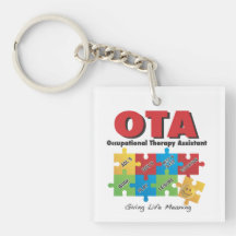 OccupationalTherapy Assistant Keychain Acrylic Keychain
