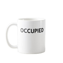 Occupied On Wall Street mugs