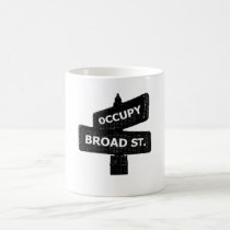 Occupy Broad St. Mug mugs