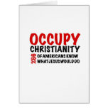 Occupy Christianity:  What Would Jesus Do? cards