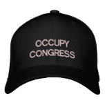 Occupy Congress Cap Template Embroidered Baseball Caps
