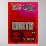 Occupy Earth protest 99 percent strong posters