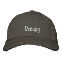 Occupy Embroidered Cap Embroidered Baseball Caps