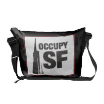 Occupy San Francisco Rickshaw Messenger Bag