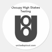 Occupy Testing Stickers