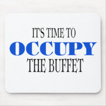Occupy the Buffet Mousepads