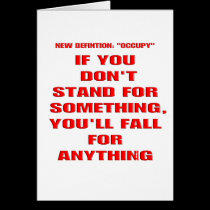 OCCUPY...THE DEFINITION cards