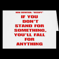 OCCUPY...THE DEFINITION cards