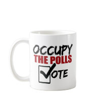 occupy the polls vote mugs