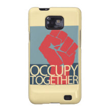 Occupy Together Protest Art Occupy Wall Street Samsung Galaxy S Case