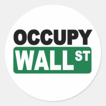 Occupy Wall St. Stickers