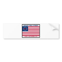 Occupy Wall Street 99% Zuccotti Park Bumper Sticker