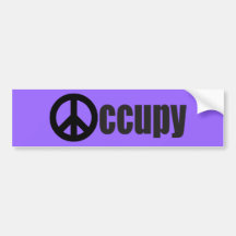 Occupy Wall Street Bumper Sticker