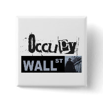 Occupy Wall Street Button