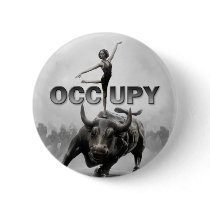 Occupy Wall Street Pinback Button