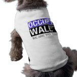Occupy Wall Street Dog Sweater Pet Clothes