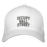 Occupy Wall Street Embroidered Hats
