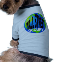 Occupy Wall Street Global Doggie T Shirt