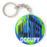 Occupy Wall Street Global Keychain