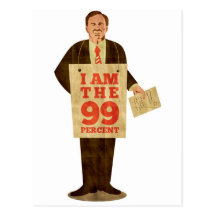 Occupy Wall Street I am 99 percent Post Card