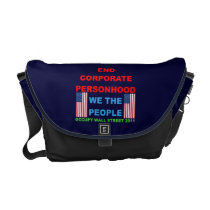 Occupy Wall Street Rickshaw Messenger Bag
