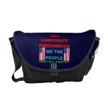 Occupy Wall Street Rickshaw Messenger Bag