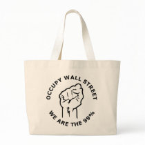 Occupy Wall Street, We Are The 99% Canvas Bag
