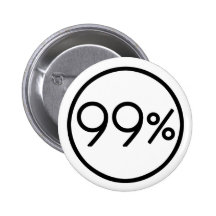 Occupy Wall Street We are the 99% Button