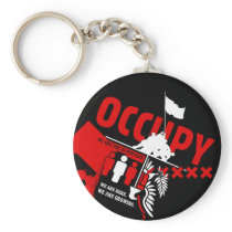 Occupy Wall Street: We are the 99% keychains