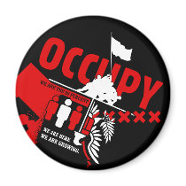 Occupy Wall Street: We are the 99% magnets
