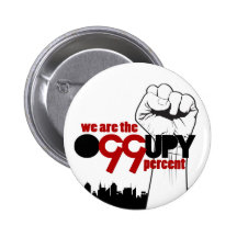 Occupy Wall Street - We are the 99 Percent Pins