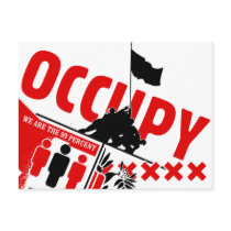 Occupy Wall Street: We are the 99% postcards