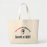 Occupy Wall Street - Zuccotti or BUST! Canvas Bags