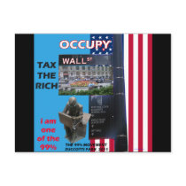 Occupy Wall Street - Zuccotti Park 2011 Postcard