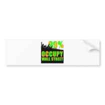 occupy wallstreet bumper stickers