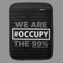 Occupy Wallstreet Rickshaw iPad Sleeve ipad sleeves