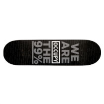 Occupy Wallstreet/We are 99 Percent Skateboard