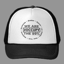 Occupy Wallstreet/Worldwide Hat hats
