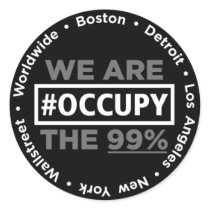 Occupy Wallstreet/Worldwide Sticker