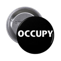 Occupy (White on Black) Buttons