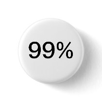Occupy Your City 99% Button