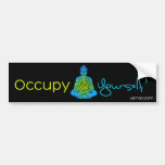 Occupy Yourself Bumpersticker Bumper Stickers