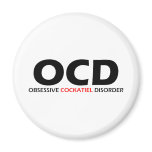 OCD - Obsessive Cockatiel Disorder Refrigerator Magnet