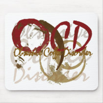 OCD - Obsessive Coffee Disorder Gifts mousepads
